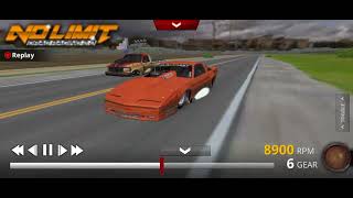 No limit drag racing 2.0 v1.8.7 Bobby Ducote's Nitrous Fed Pontiac Firebird  @5.600 et