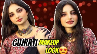 ✨️Gujrati Makeup Look😍💄| #makeup#tutorial #viralvideo #subscribe