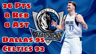 Luka Doncic Game Highlights vs Bostons Celtics