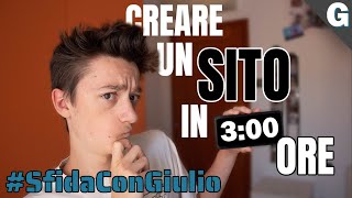 Il MIGLIOR SITO in 3 ORE - #SfidaConGiulio