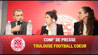 La Conférence de presse anniversaire des 2 ans du fonds de dotation Toulouse Football Coeur