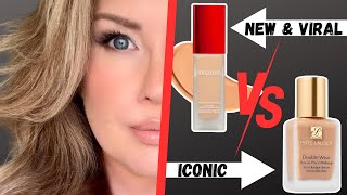 Is This NEW & VIRAL Foundation BETTER Than Estée Lauder Double Wear?!