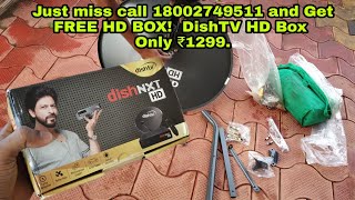 Dish Tv HD set top box - Only 1299 - Dish tv hd review | how to setup dish Tv hd set top box