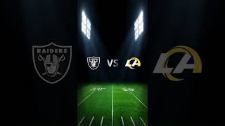 NFL Week 7 Predictions Raiders vs Rams