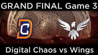 DC vs Wings TI6 Highlights Grand Final The International 2016 Dota 2