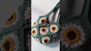 Beautiful crochet tote bag idea #crochet #handmade #shorts