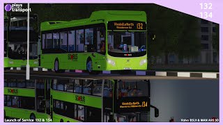 ROBLOX  GTL Transport - Commencement of  Service 132/M & 134