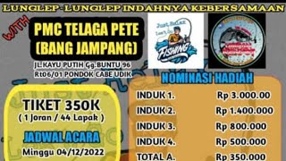 Lomba mancing ikan mas acara nya bos galon minggu 4 Desember 2022