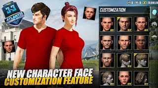 OMG 😱 | Characters Face Customization Feature | New Faces Is Coming In 3.3 Update? | Pubgm