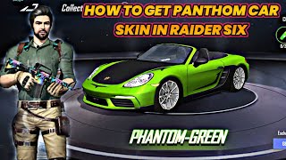 How to Get New Car Skin in Raider Six | Raider Six New Car Skin | Raider six event