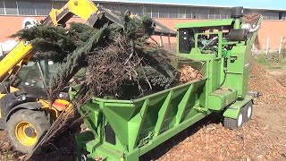 Amazing Powerful Wood Chipper Machines, Incredible Crazy Wood Tree Shredder Machines Working