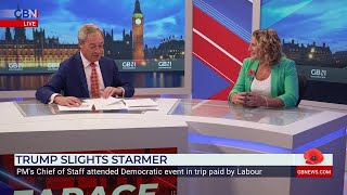 Labour activist criticised by Nigel Farage who says she ‘fears for her child’ if Trump wins election