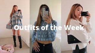 OOTW | What I Wear In a Week - Winter/Spring Outfits