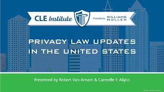 Privacy Law Updates in the United States