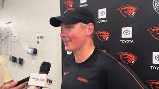 Oregon State Football Interview: Trent Bray (9/7/24)