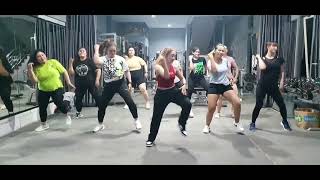 DJ janda pirang tiktok viral /dance fitness/zumba/senamkreasi/ choreo AulZe