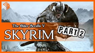 Skyrim's first dragon battle