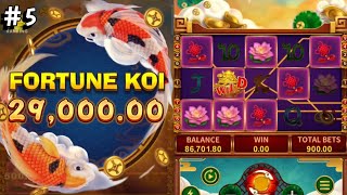 🔴PH SLOT | 3K TO 115K FORTUNE KOI NO.5 | PG SOFT GAMES | FA CHAI | PRAGMATIC PLAY