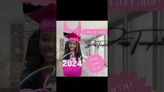 Graduation Digital Templates Get Yours Today!!#canvatemplates #editabletemplate #graduationday