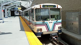 Calgary Transit #2046 Siemens U2 Blueline 69th Street