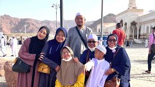 ZIARAH KE JABAL UHUD,MESJID QIBLATAIN DAN MESJID QUBA DI MADINAH