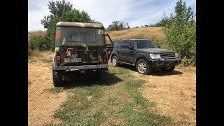 УАЗ и Land Cruiser по зачётным местам Днепропетровской области