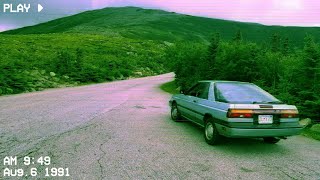 Mt. Washington Auto Road in a 1990 Nissan Sentra B12 | White Mountains NH Road Trip