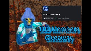 100 Member’s Giveaway..