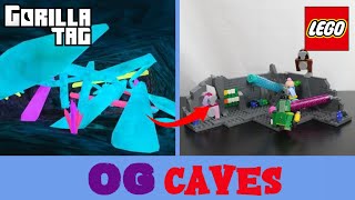 I built the OG caves out of LEGO!!! (Gorilla Tag)