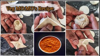 VEG PANEER MOMO (भेज मःम) | DUMPLING RECIPE | NEPALI VEG MOMO BANAUNE TARIKA | Mo:Mo Banaune Tarika