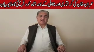 Shah Mahood Qureshi's Video Message After Imran Khan's Arrest And Disqualification