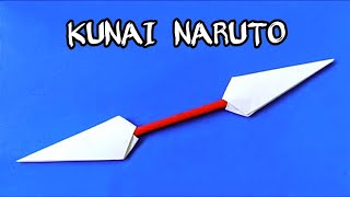 Cara Membuat Kunai Ninja dari Kertas | Origami Kunai | DIY Paper Crafts