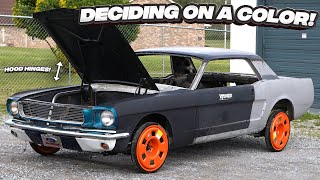 My 1965 Ford Mustang Is Ready For Body Work & Paint (WHAT COLOR?)