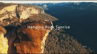 Hanging Rock Ledge!!! via Aerial Drone 4k