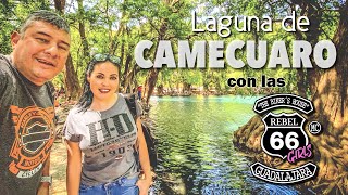 CHICAS BIKER Y RODADA AL LAGO DE CAMÉCUARO, MICH.