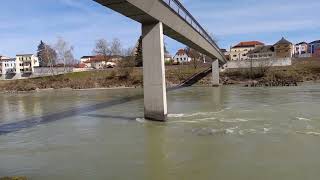 An der Salzach, Oberndorf bei Salzburg, Austria