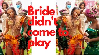 We love traditional weddings |Ghanaian wedding with the sauce| African wedding| wedding dance #bride