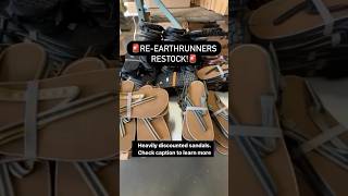 If you are interested in discounted sandals and sustainability, check out reearthrunners .com 🌱