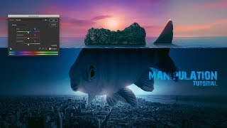 Fish Underwater photo manipulation effect !! photoshop Tutorial