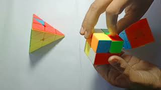 Rubik's cube 2*2, 3*3 and Pyramid (Speed cube) under budget #Shorts