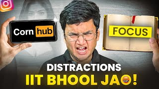 KILL all your DISTRACTIONS while studying - JEE & NEET Aspirant🤬