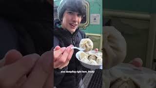 Trying Tibetan food in NYC! 🗽Momos were amazing 🥟 Watch my Jackson Heights vlog for more #nyc food