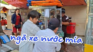 Dì Châu thót tim khi xe nước mía bị trôi ngã, Anh Mập phát hiện sự việc động trời .