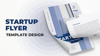 Startup Flyer Design Template