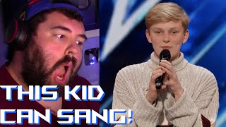 Singer reaction to Reid Wilson getting the GOLDEN BUZZER on AGT 2024 - "You Don't Own Me"