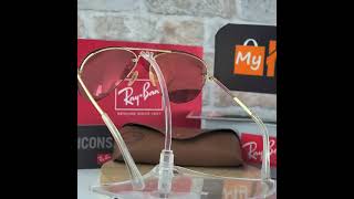 Lunette Pour Homme et Femme Ray Ban RB3449 0012Y ▪︎ Mykenza.tn ▪︎ Meilleur prix en Tunisie