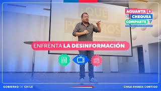 Enfrenta la desinformación: Charla de Gabriel León