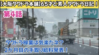 ６５才ド素人タクドラ手取り収入は●●円❗️何も悪い事はしてませんよ❗️