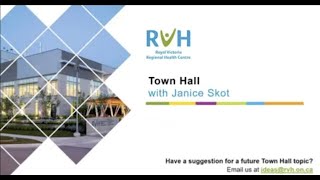 RVH Virtual Town Hall April 14, 2022