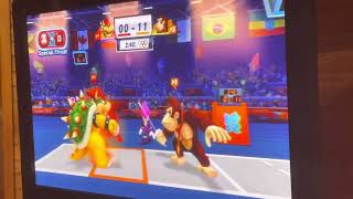 M&S at the London 2012 Olympics Fencing (Mario vs Luigi vs Donkey Kong) + Bowser fails